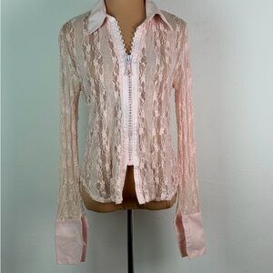 Vintage made in Paris Fellow brand lace top